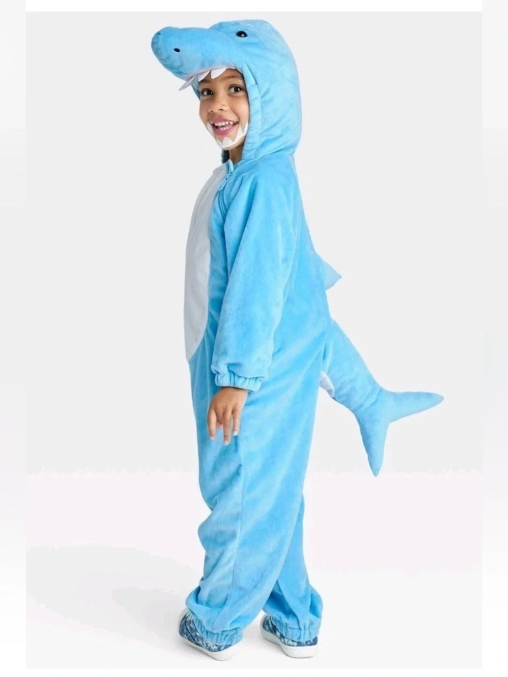Hyde and Eek Blue SHARK Halloween Costume toddler 2t-3t